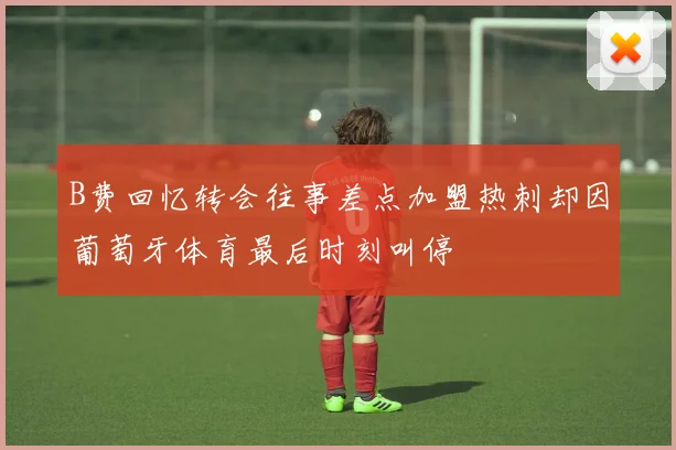 B费回忆转会往事差点加盟热刺却因葡萄牙体育最后时刻叫停